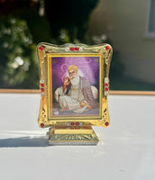 Sikh Car Stand Baba Deep Singh Golden Temple Baba Nanak Home Vehicle Decor RRRC