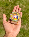 Sikh Car Stand Baba Deep Singh Golden Temple Baba Nanak Home Vehicle Decor RRRD