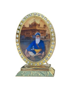 Sikh Car Stand Baba Deep Singh Golden Temple Baba Nanak Home Vehicle Decor RRRA