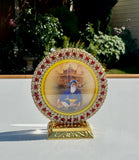 Sikh Car Stand Baba Deep Singh Golden Temple Baba Nanak Home Vehicle Decor RRRD