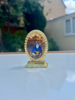 Sikh Car Stand Baba Deep Singh Golden Temple Baba Nanak Home Vehicle Decor RRRA