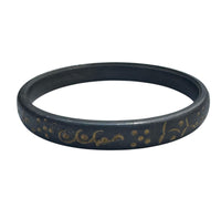Sikh kara sarbloh floral engraved bangle singh kaur khalsa pure iron kada V12R