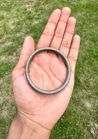 Sikh kara sarbloh floral engraved bangle singh kaur khalsa pure iron kada V32R