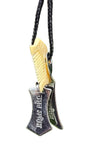 Sikh Hazoor Sahib Sword Khanda Kanga Pendant in black dori Singh kaur Hajur comb QQ locket Sikhism Khalsa Small Siri Sahib Necklace