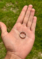 Pure Iron Ring Sarbloh Protection Luck Amulet Punjabi Hindu Sikh Adjustable i30