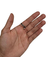 Pure Iron Ring Sarbloh Horseshoe Protection Luck Amulet Punjabi Hindu Sikh  i31