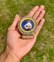 Sikh Car Stand Baba Deep Singh Ji Guru Nanak Dev Ji Home Dashboard Decor RRRB