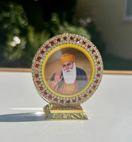 Sikh Car Stand Baba Deep Singh Ji Guru Nanak Dev Ji Home Dashboard Decor RRRB
