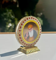 Sikh Car Stand Baba Deep Singh Ji Guru Nanak Dev Ji Home Dashboard Decor RRRB