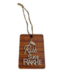 Sikh Car Hanger Wooden Rabb Sukh Rakhe Car Rearmirror Pendant Singh Punjabi RRRG