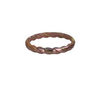 Shani Iron chala Nazar Shield Twist Ring Non Adjustable Evil Eye Pure Protection