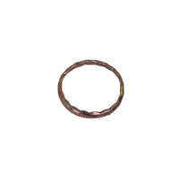 Shani Iron chala Nazar Shield Twist Ring Non Adjustable Evil Eye Pure Protection