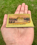 Sikh Golden Temple 1833 Portrait Fridge Magnet Singh Souvenir Darbar Sahib OFK1 New Spiritual Amritsar Harmandir Swarn Mandir Sikhism Punjab