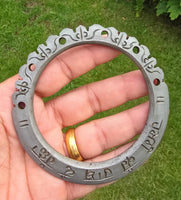 Sikh Sarbloh Kara Bangle Singh Kaur khalsa Hamri Karo Hath de Rasha iron kada KR