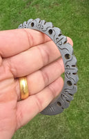 Sikh Sarbloh Kara Bangle Singh Kaur khalsa Hamri Karo Hath de Rasha iron kada KR