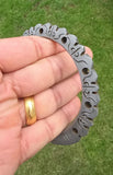 Sikh Sarbloh Kara Bangle Singh Kaur khalsa Hamri Karo Hath de Rasha iron kada KR