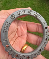Sikh Sarbloh Kara Bangle Singh Kaur khalsa Hamri Karo Hath de Rasha iron kada KR