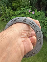 Sikh Sarbloh Kara Bangle Singh Kaur khalsa Hamri Karo Hath de Rasha iron kada KR