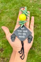 Hindu Nazar Battu Nimbu Mirchi Suraksha Safety Evil Eye Protection Shield TTT8