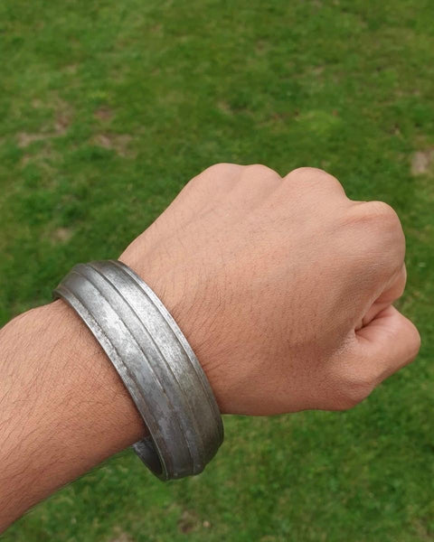 Sikh Kara Heavy Wide Sarbloh Pure Iron Weighted Steel Singh Kaur Karha Kada H43K