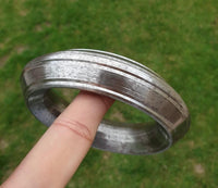 Sikh Sarbloh Wide Iron Smooth Design Chunky Bangle Heavy Singh Khalsa Kara H41