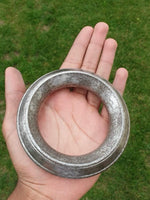 Sikh Sarbloh Wide Iron Smooth Design Chunky Bangle Heavy Singh Khalsa Kara H41