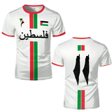 2025 New Palestine Football T-shirts Summer  Men's And Women Palestinian Jersey Gaza Kid's Tees Gifts Wholesale Unisex T Shirt