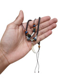 Authentic Wolf Tooth pendant Tribal Beads Evil Eye Nazar Protection Lucky TTT17