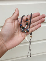 Authentic Wolf Tooth pendant Tribal Beads Evil Eye Nazar Protection Lucky TTT17