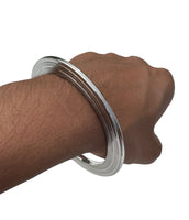 Sikh Kara Stainless Steel Heavy Lined Bangle Punjabi Kada Singh Bracelet A4R New
