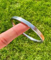 Sikh Kara Stainless Steel Flat Plain Smooth Sikh Singh Kaur Kada Punjabi A7R New Unisex Bangle Bracelet Stunning Design