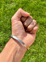 Sikh Kara Stainless Steel Flat Plain Smooth Sikh Singh Kaur Kada Punjabi A7R New Unisex Bangle Bracelet Stunning Design