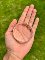 Sikh Kara Silver Plated Laser Engraved Khanda Singh Kaur Khalsa Bangle Kada A8R New Unisex Design