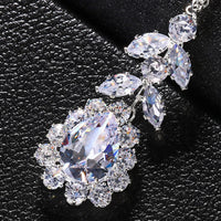 Fashion Indian Bridal Forehead Chain Headwear Wedding Accessories Elegant Headband Leaf Zircon Hair Chain Jewelry For Women