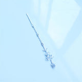 New Rhinestone Headpiece Simple Water Drop Forehead Chain Bridal Wedding Party Forehead Chain Hair Jewelry Accessories