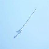 New Rhinestone Headpiece Simple Water Drop Forehead Chain Bridal Wedding Party Forehead Chain Hair Jewelry Accessories