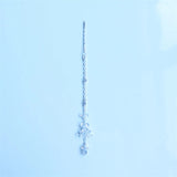 New Rhinestone Headpiece Simple Water Drop Forehead Chain Bridal Wedding Party Forehead Chain Hair Jewelry Accessories