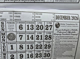 Sikh Khalsa Heera Jantari Nanakshahi 2026 Punjabi English Calendar New Year 26