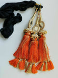 Indian Punjabi Pranda Mehndi Jagoo Mirror Bridal Patiala Paranda Hair Braid A34