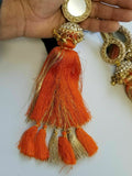 Indian Punjabi Pranda Mehndi Jagoo Mirror Bridal Patiala Paranda Hair Braid A34