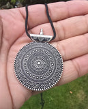 Tibetan Tribal Spiral Taviz Taveez Evil Eye Protection pendant Nazar Shield U62K Taweet Locket Bohemian Positive energy boho design Amulet