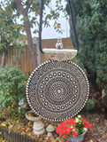 Tibetan Tribal Spiral Taviz Taveez Evil Eye Protection pendant Nazar Shield U62K Taweet Locket Bohemian Positive energy boho design Amulet