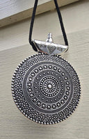 Tibetan Tribal Spiral Taviz Taveez Evil Eye Protection pendant Nazar Shield U62K Taweet Locket Bohemian Positive energy boho design Amulet