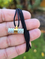 Punjabi Evil Protection amulet Taviz taweet locket pendant black thread PP73
