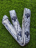 Sikh Gatra Khanda embroidery Singh Khalsa adjustable belt for siri sahib kirpan