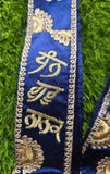 Dhan Guru Nanak Sikh embroidery Gatra Singh Khalsa adjustable belt for kirpan