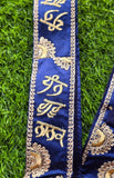 Dhan Guru Nanak Sikh embroidery Gatra Singh Khalsa adjustable belt for kirpan