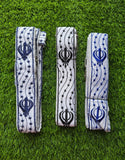 Sikh Gatra Khanda embroidery Singh Khalsa adjustable belt for siri sahib kirpan