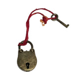 Unlock Vivah Yog Kundli Dosh with Small Brass Lock Wedding Marriage Sanyog Hindu