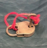 Unlock Vivah Yog Kundli Dosh with Small Brass Lock Wedding Marriage Sanyog Hindu